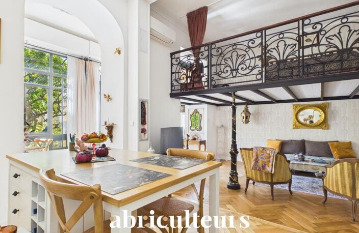 Loft de caractère de 66 m² – Plein sud sur jardin – Palais niçois — photo 2