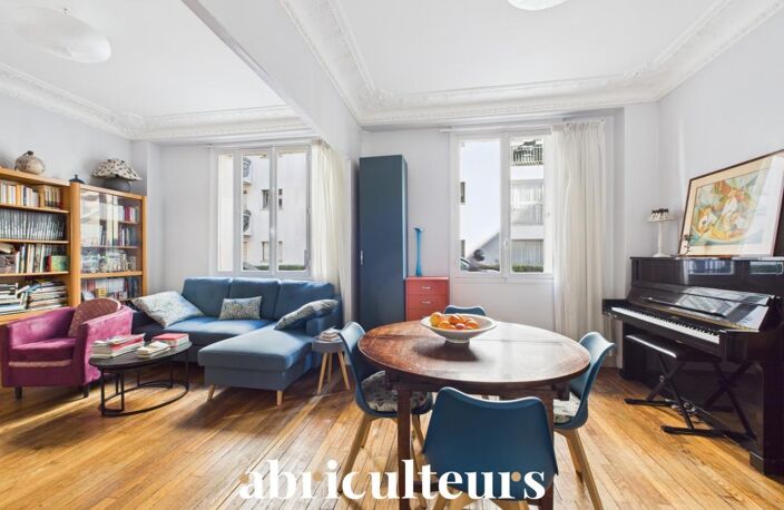 4 pièces au calme sur cour arborée – Charme de l’ancien – Paris 15e Convention – 72 m² — photo 3