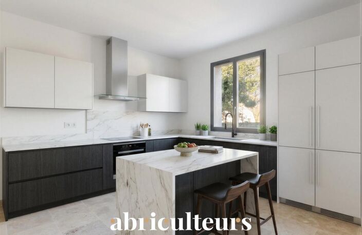 Maison T4 avec parking — Centre du village et vue Chaîne des Costes - Lambesc (13410) — photo 5