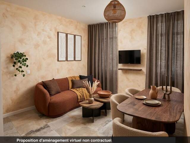 Appartement Type 2 décoré meublé — photo du bien