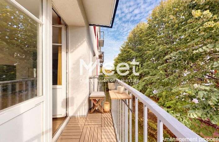 4 pièces - 2 chambres - Balcon - Bon état - Traversant — photo 3
