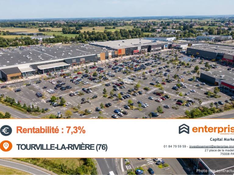 TOURVILLE-LA-RIVIÈRE (76) – LOCATAIRE NATIONAL – RENDEMENT 7,3 % — photo 1