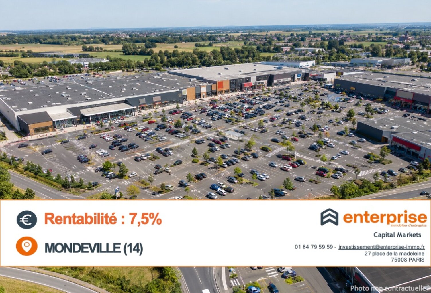 MONDEVILLE (14) – LOCATAIRES NATIONAUX – RENDEMENT 7,5 % — photo 1