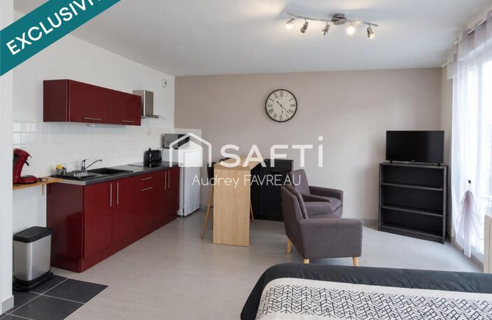 Studio 28m2 vendu loué - Résidence avec ascenceur — photo 3