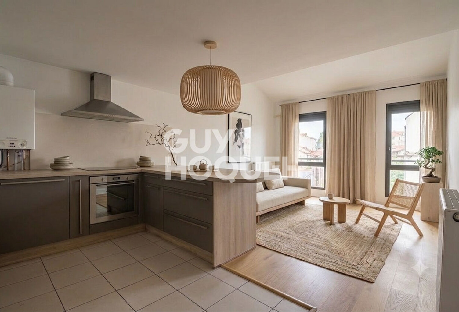 Appartement T3bis avec mezzanine et balcon - Saint-Louis — photo 1