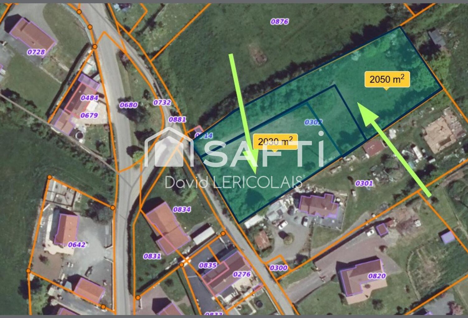 GRAND TERRAIN CONSTRUCTIBLE - RARE SUR LE SECTEUR — photo 1