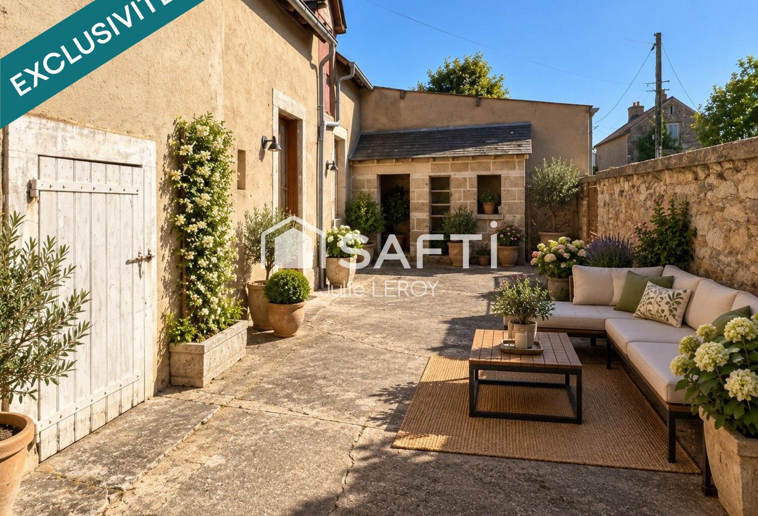 Charmante maison de 100 m² avec jardin, garage et atelier à Parennes (72140) — photo 1