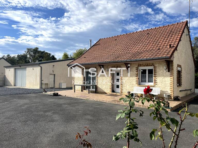 Maison habitable de plain-pied avec grand hangar — photo 1