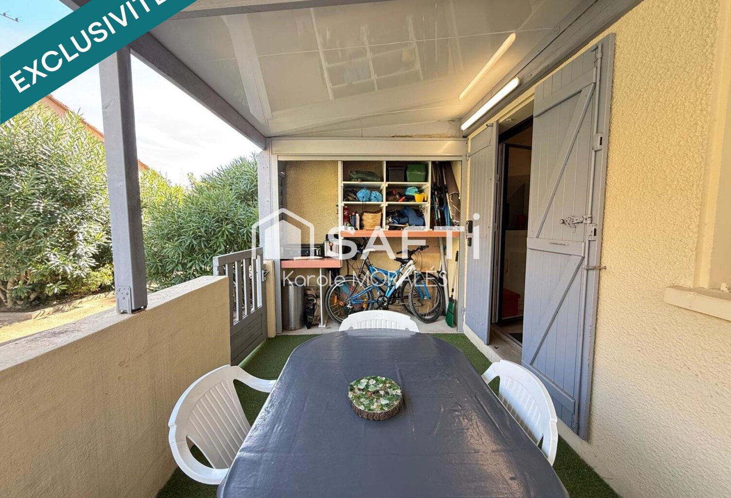 SAINT-CYPRIEN PLAGE, MAISON MEUBLEE, PROCHE PLAGE, EXTERIEUR ET STATIONNEMENT — photo 1