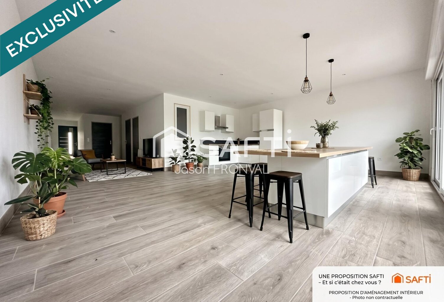 Plain-pied individuel 102 m2 habitable sans travaux — photo 1
