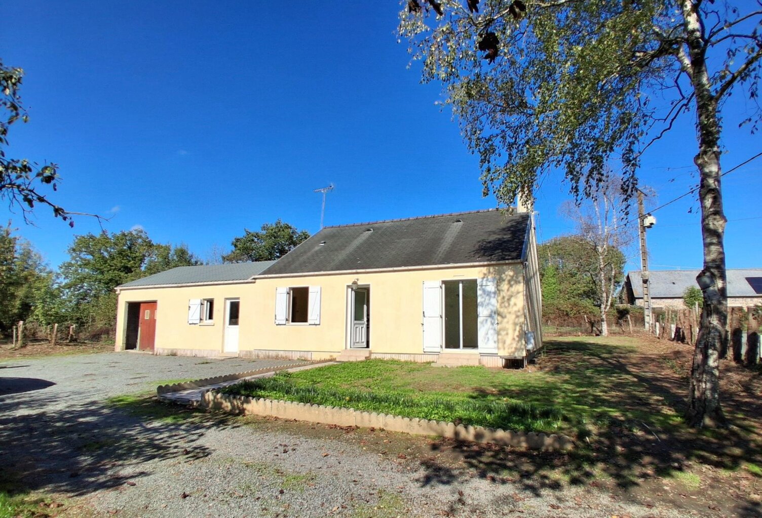 Maison de PLAIN PIED avec 3 chambres en CAMPAGNE — photo 1