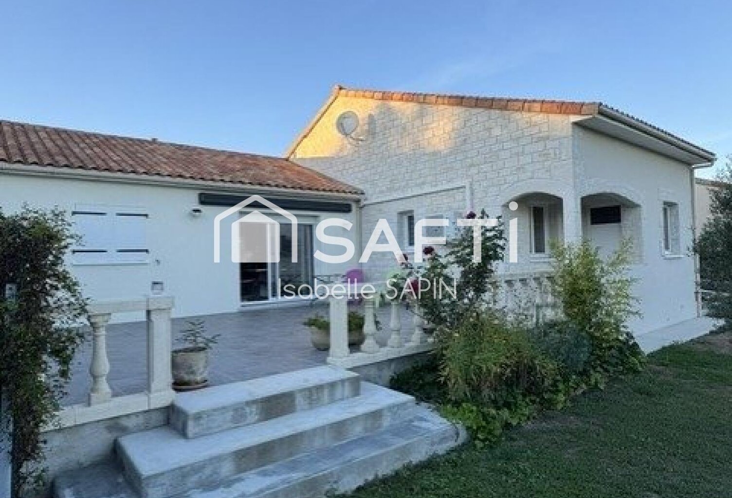 3 chambres, grand garage, terrain clos — photo 1