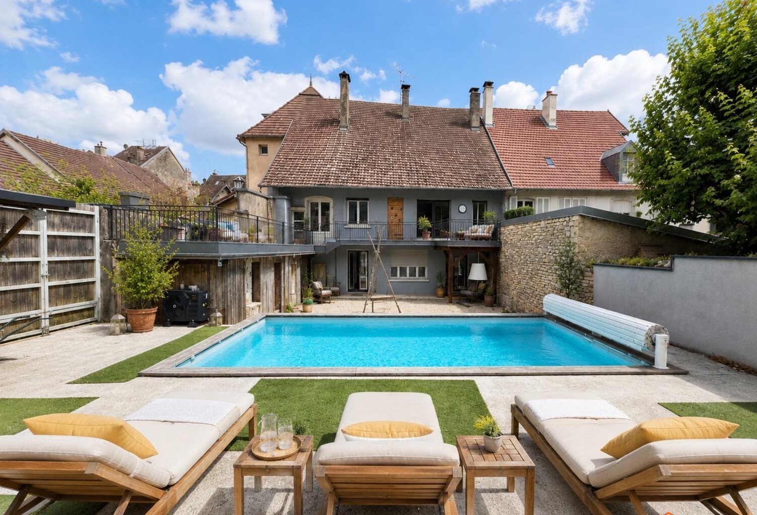 Vue d'exception, bien rare place Courbet — photo 1