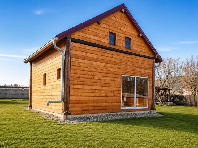 VILLERS-LES-BOIS – DEUX CHALETS EN BOIS – TERRAIN CLOS — photo du bien