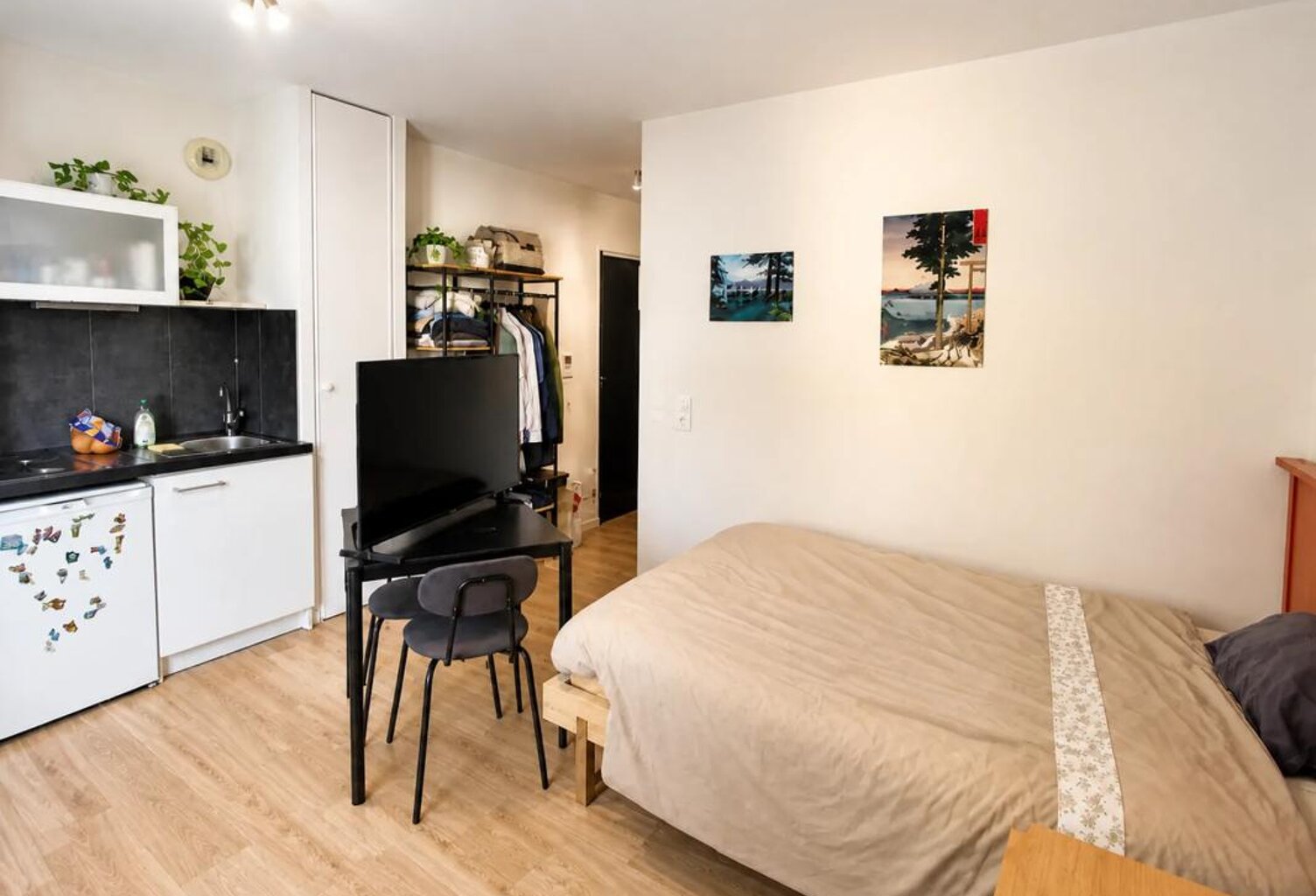 Studio de 1 pièce de 21 m² situé à Lyon — photo 1