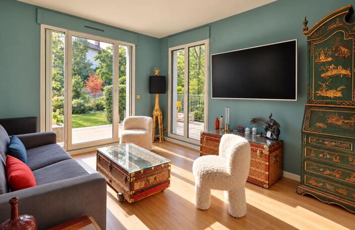 GARCHES – LE COTTAGE – 2 PIÈCES – 52 M² – TERRASSE & JARDIN PRIVATIFS – PISCINE – DOMAINE D'EXCEPTION — photo 2