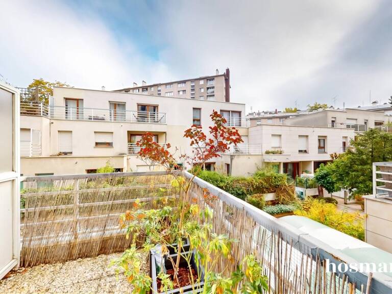Calme absolu ! Appartement 2 pièces 44 m2 avec terrasses, parking, et cave - Villa des Nymphéas, Paris 20e — photo 1
