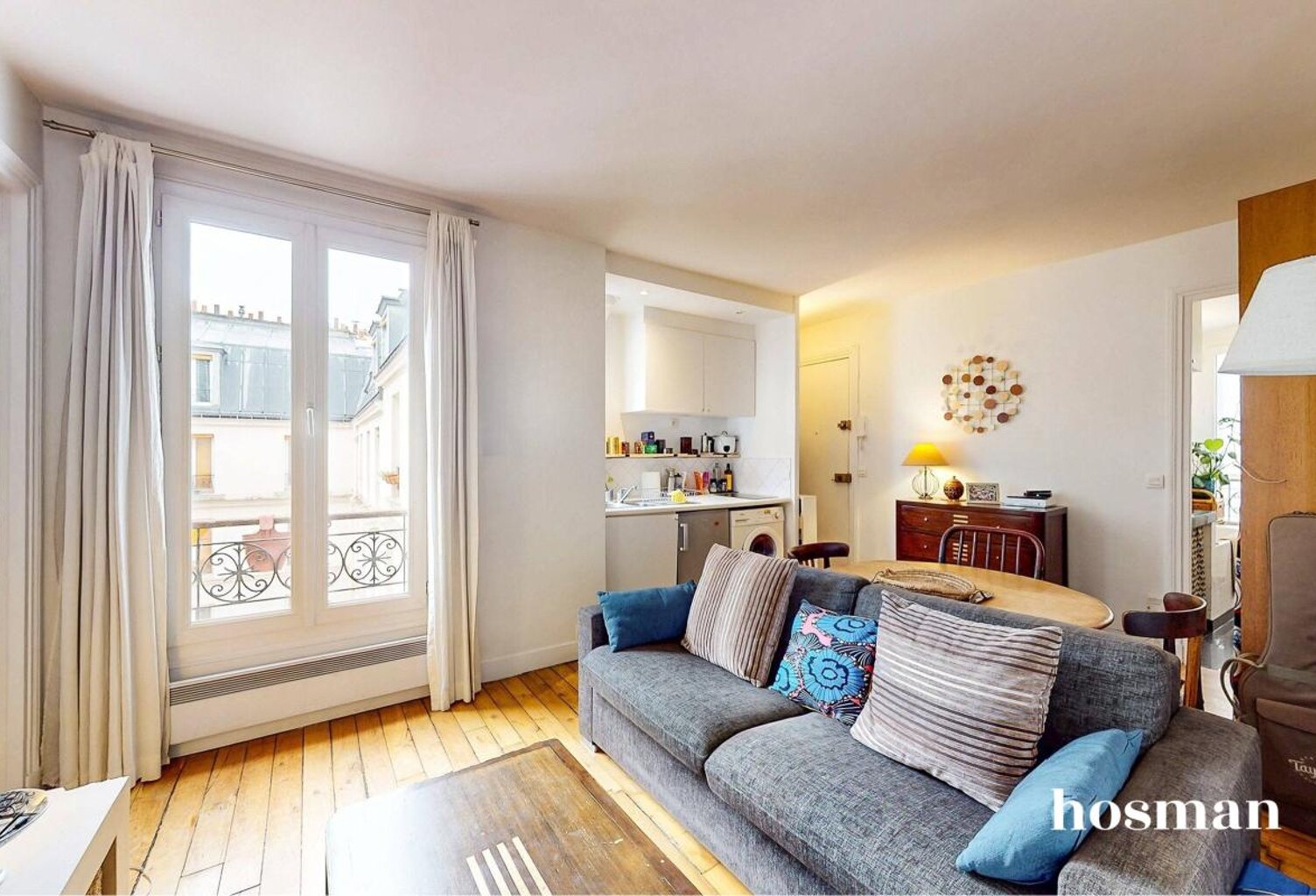 Appartement 2 pièces, calme, lumineux, de 35m² avec cave - Rue Custine, Paris — photo 1