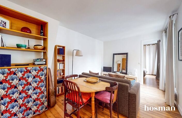 Appartement 2 pièces, calme, lumineux, de 35m² avec cave - Rue Custine, Paris — photo 4