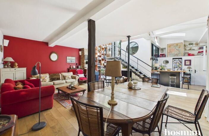 Coup de coeur - Maison de 94 m2 - Lumineuse et entièrement sur cour - Quartier la Campagne à Paris - Rue Belgrand, Paris — photo 2