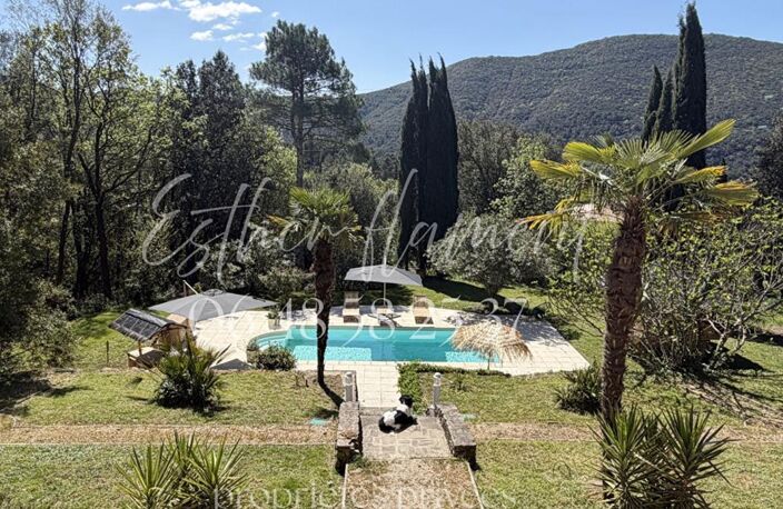 MAISON STYLE RIVIERA 5 CHAMBRES PISCINE FORAGE VUE PANORAMIQUE — photo 3