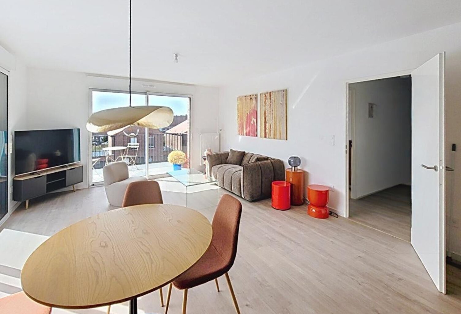 Halluin Appartement récent avec 2 chambres et terrasse — photo 1