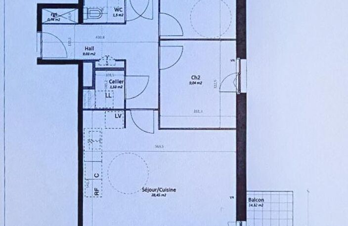 Halluin Appartement récent avec 2 chambres et terrasse — photo 5