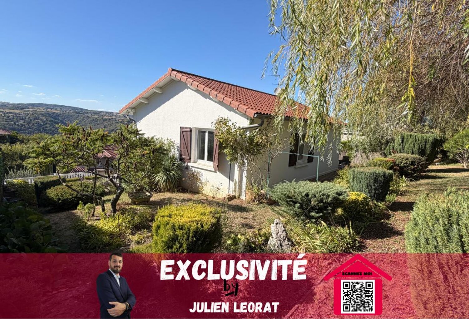 Maison Vienne Coupe-Jarret  Vue exceptionnelle  Terrain 840 m²  3 chambres — photo 1