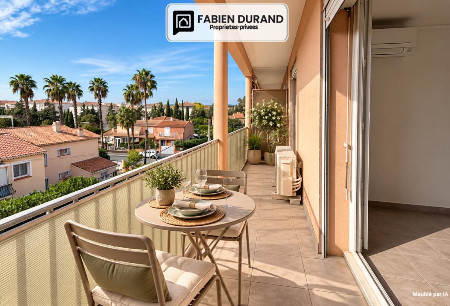 APPARTEMENT T3 - 2 CHAMBRES - TERRASSE - LOGGIA - CAVE - CLIMATISATION - SANS VIS-À-VIS ? PETITE COPROPRIÉTÉ — photo 1