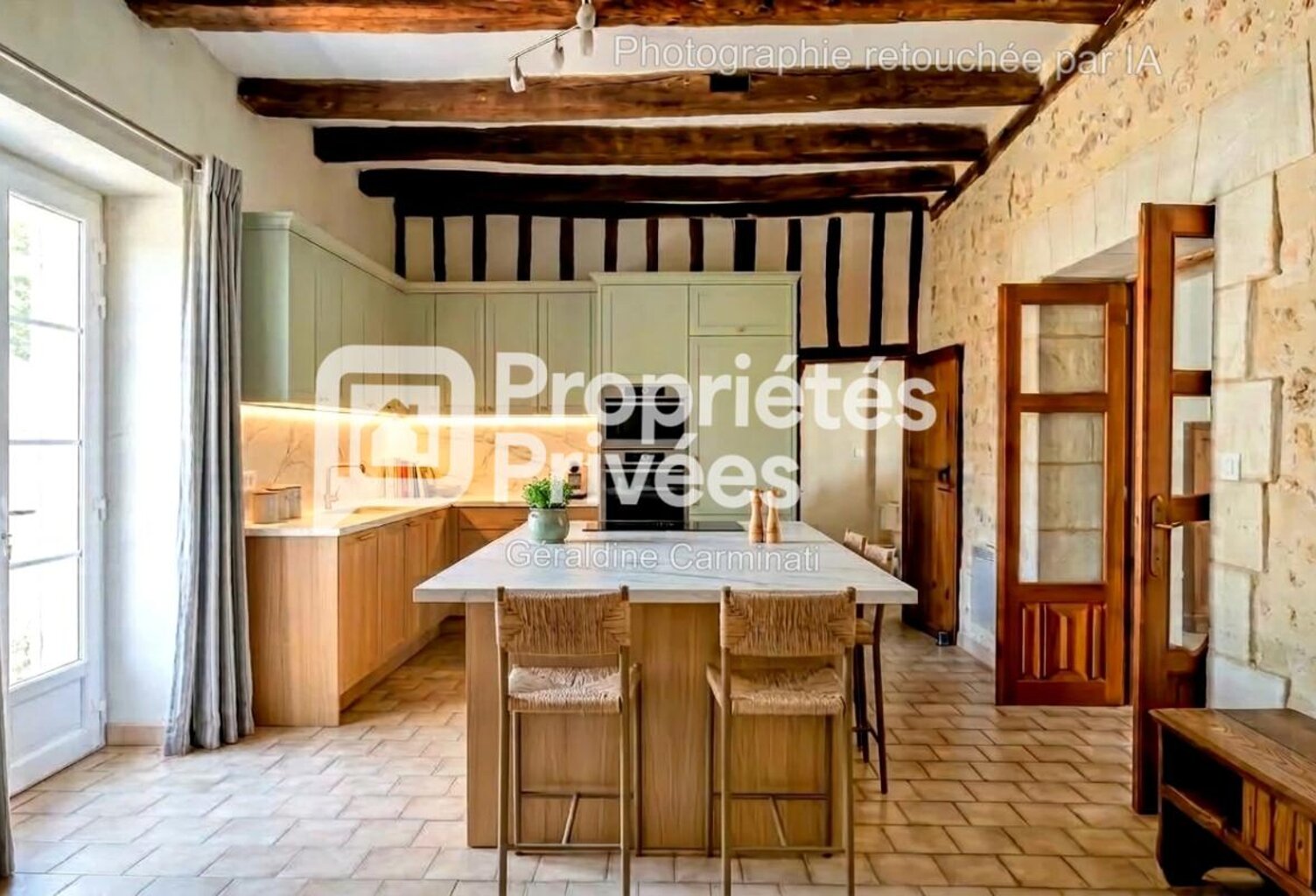 A VENDRE EN EXCLUSIVITÉ 37230 Fondettes, Maison de ville / Appartement 135m², 4/5 chambres, Cour fermée sécurisée, Stationnement — photo 1