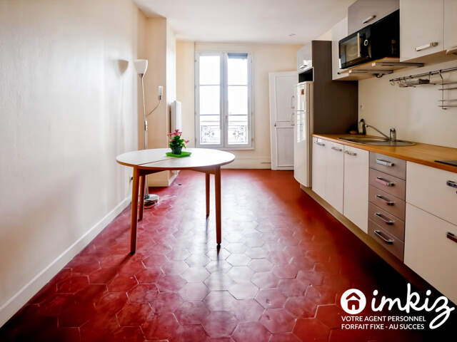 Paris 19ᵉ  2 pièces calme sur cour faibles charges — photo du bien