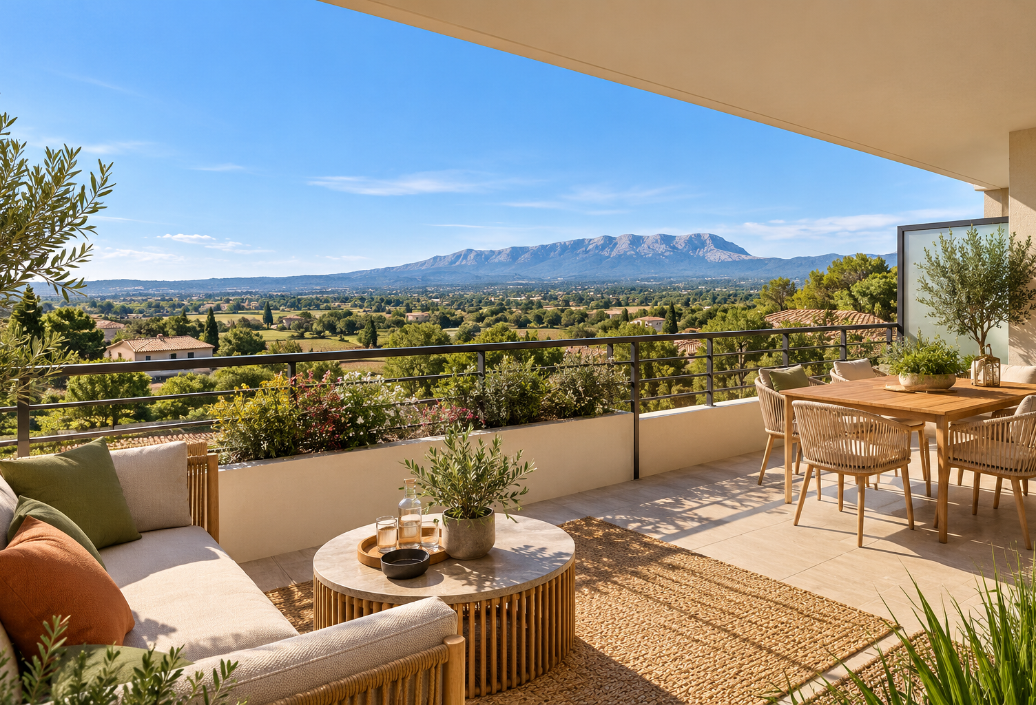 - GRAND T3 TRAVERSANT - VUE SAINTE VICTOIRE - COUTHERON — photo 1