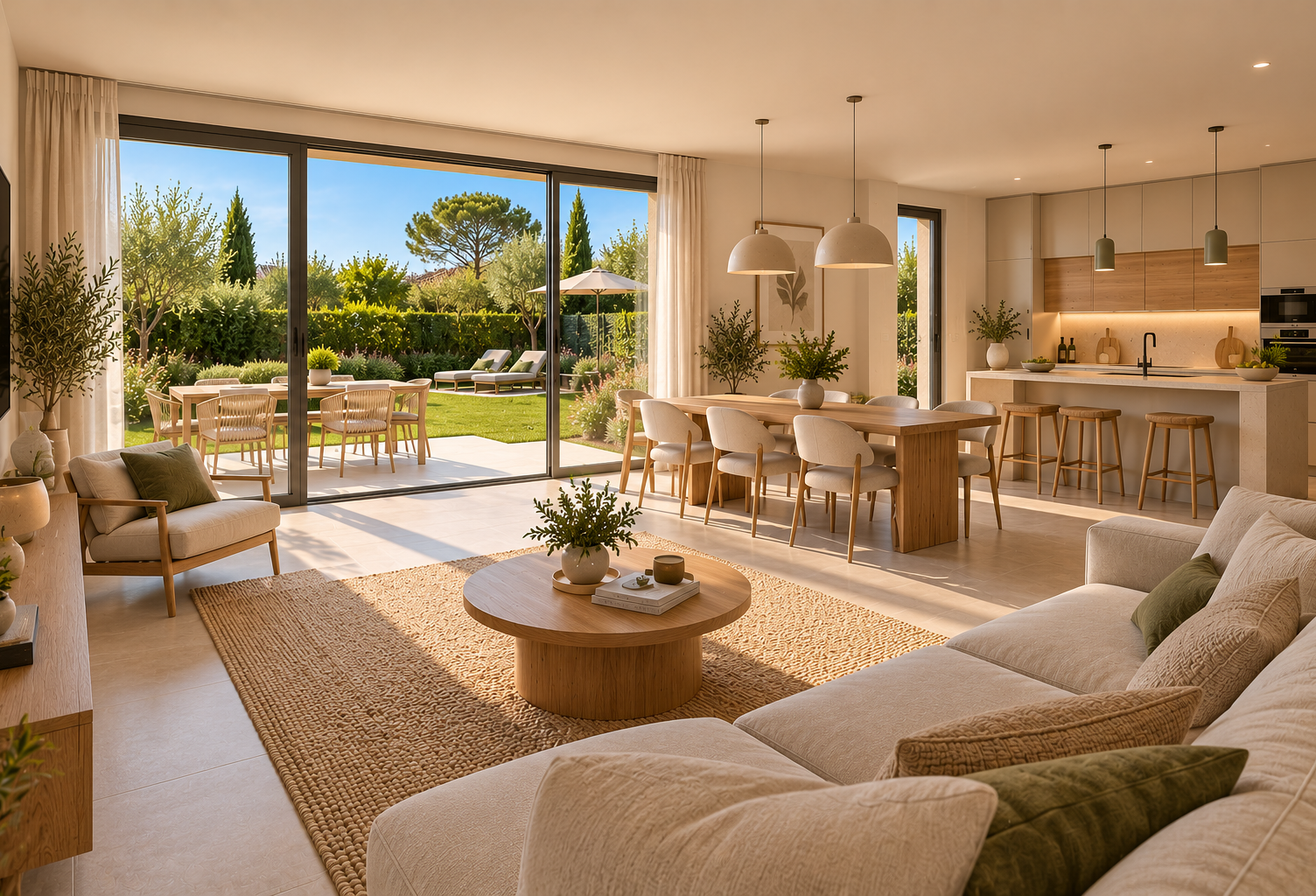 UNE MAISON NEUVE T5 de 4 chambres AVEC GRAND JARDIN ET GARAGE, AU CALME ET PROCHE DE TOUT — photo 1