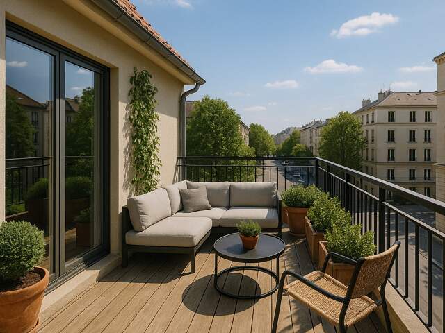 PROCHE CENTRE VILLE – MAGNIFIQUE 3P BIEN AGENCÉ DE 60M² AVEC GRANDE TERRASSE DE 17M² — photo du bien