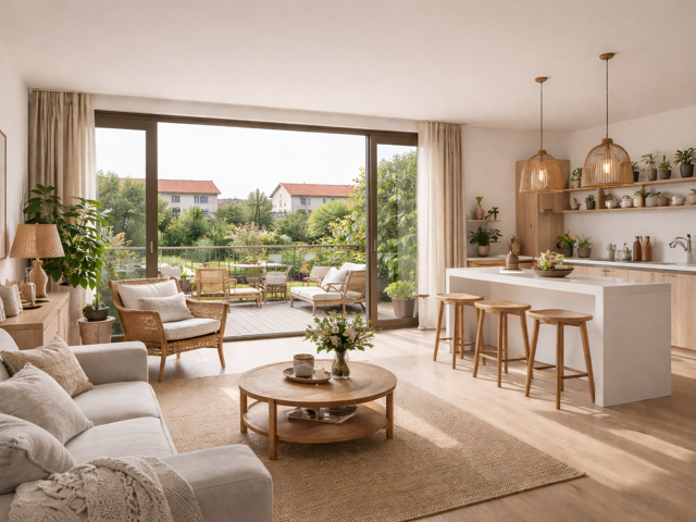 -QUARTIER PILON BLANC - Grand T4 de 90m² avec terrasse de 15m² — photo du bien