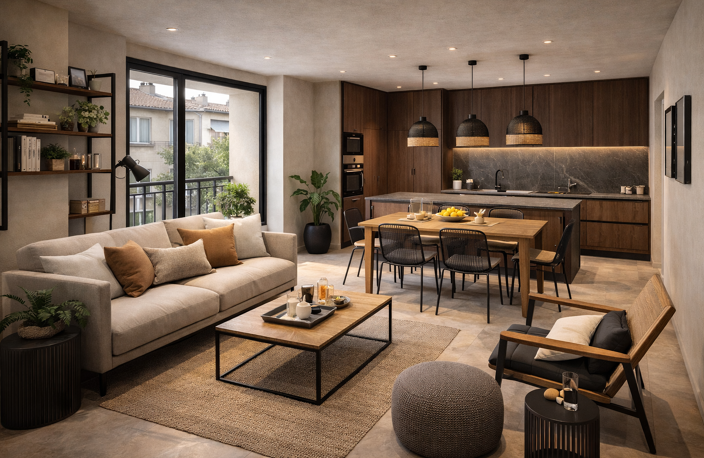 RESIDENCE DE STANDING - A 5MIN DU COURS MIRABEAU - 3P DE 80M² AVEC GRAND EXTERIEUR — photo 2