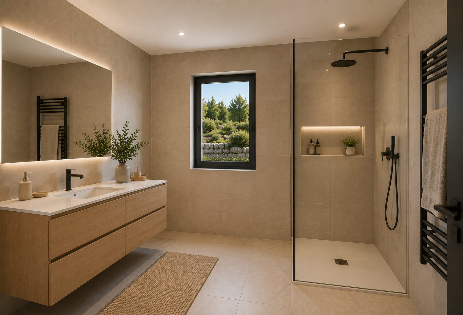 -Villa T4 neuve de 100 m² disponible immédiatement avec jardin, garage dans résidence sécurisée avec — photo 1