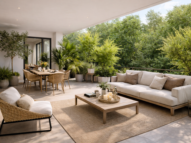 DUPLEX DERNIER ETAGE - GRAND T4 de 95m² avec terrasse de 20m² — photo du bien