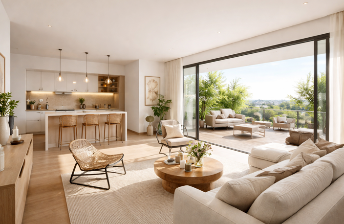 DUPLEX DERNIER ETAGE - GRAND T4 de 95m² avec terrasse de 20m² — photo 2