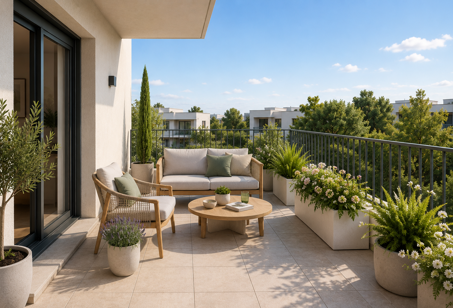 - Grand T4 de 100 m² avec suite parentale et terrasse : Le confort idéal pour votre famille — photo 1