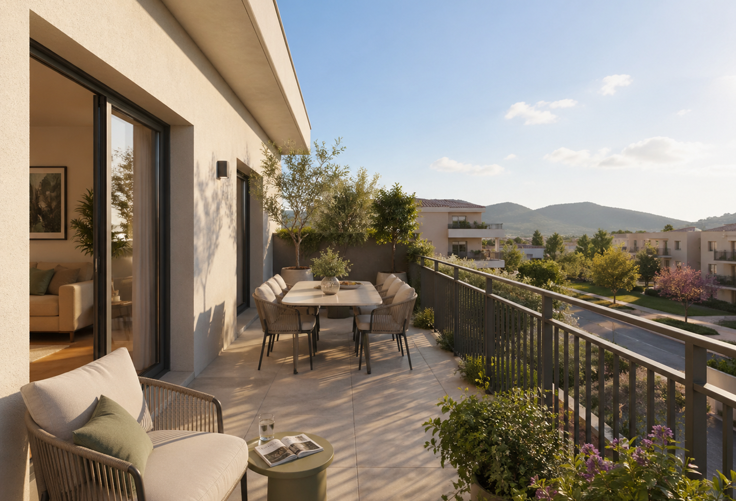 -MAGNIFIQUE T3 TRAVERSANT EN DERNIER ETAGE - VIEUX VILLAGE — photo 1
