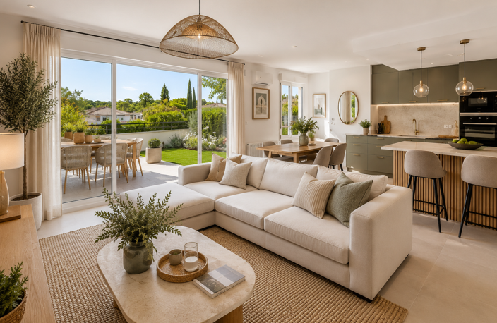 VIEUX VILLAGE - BEAU T2 AVEC TERRASSE ET JARDIN  — photo 2