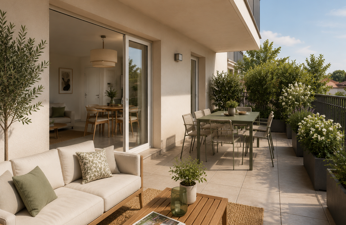 -T2 neuf de 45m² avec grande terrasse de 15m² - Chateaurenard — photo 2