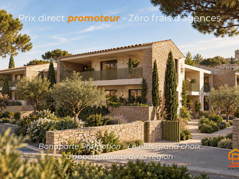 - UZÈS – T2 AVEC GRANDE TERRASSE – ADRESSE D’EXCEPTION À 500 M DU CENTRE HISTORIQUE — photo 1