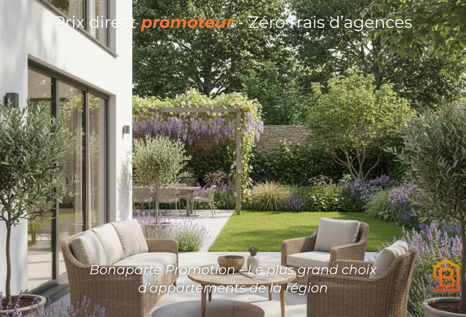 - Dernière villa  — T4 duplex 92 m² + jardin 55 m² | Mauguio | Livré — Visitable maintenant — photo 1