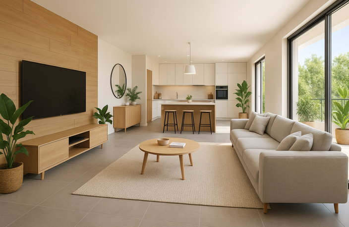 - Dernière villa  — T4 duplex 92 m² + jardin 55 m² | Mauguio | Livré — Visitable maintenant — photo 2