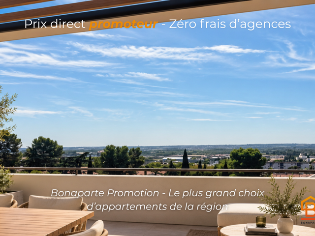 - 3 CHAMBRES EN DERNIER ÉTAGE, VUE EXCEPTIONNELLE, TERRASSE DE 15 M² – LIVRAISON DÉBUT 2027 — photo du bien