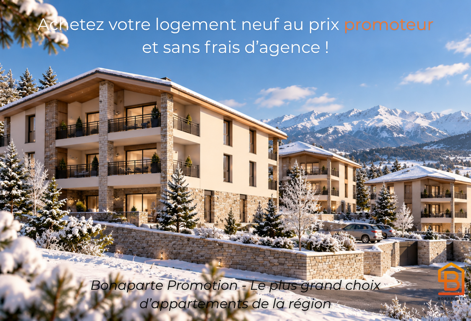FONT-ROMEU – SUPERBE T2 EN DERNIER ÉTAGE AVEC TERRASSE – RÉSIDENCE DE STANDING — photo 1
