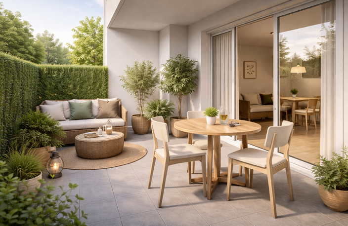 Strasbourg – Route des Romains | Studio avec terrasse et jardin privatif — photo 2