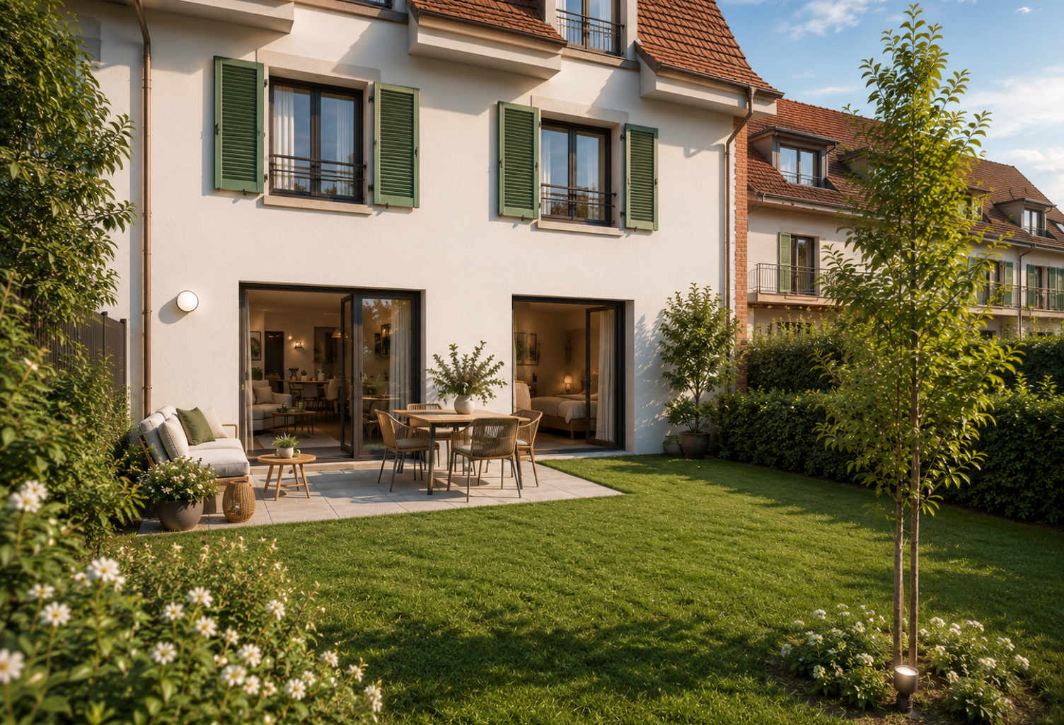 T2 NEUF AVEC TERRASSE ET GRAND JARDIN À WASSELONNE — photo 1